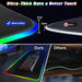 LED Gaming Mouse Pad Large 4 USB Ports RGB Extended Mousepad Keyboard Desk Anti-slip Mat - amazingooh
