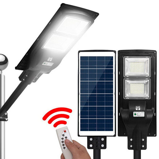 LED Solar Street Flood Light Motion Sensor Remote Outdoor Garden Lamp Lights 120W - Amazingooh Wholesale