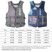 Life Jacket for Unisex Adjustable Safety Breathable Life Vest for Men Women(Grey-XXL) - Amazingooh Wholesale