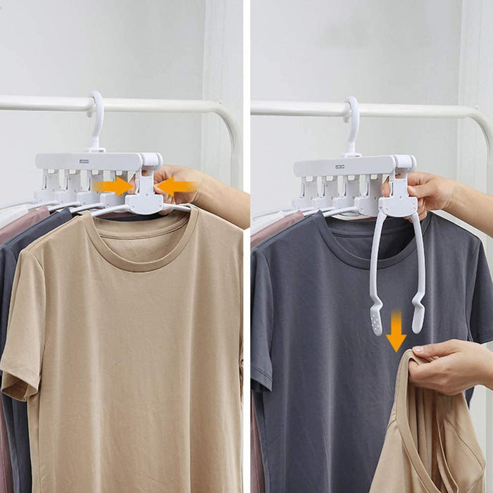 Magic Hanger Space Saving Multifunctional Clothes Coat Hanger Dryer Laundry Drying Rack Airer Clothes Horse - amazingooh