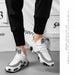 Men's Athletic Running Tennis Shoes Outdoor Sports Jogging Sneakers Walking Gym (White US 10=EU 44) - Amazingooh Wholesale