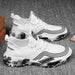 Men's Athletic Running Tennis Shoes Outdoor Sports Jogging Sneakers Walking Gym (White US 7.5=EU 40) - Amazingooh Wholesale