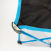 Mini Portable Outdoor Folding Stool Camping Fishing Picnic Chair Seat 80kg Blue - amazingooh