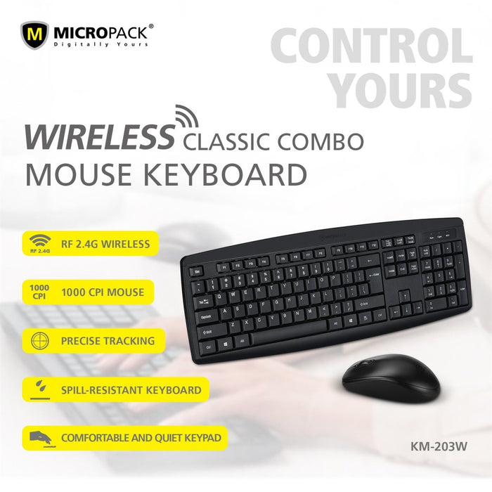 Mouse Keyboard Desktop Computer PC Laptop Wired Combination Interface Black - Amazingooh Wholesale