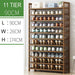 Multi-Tier Tower Bamboo Wooden Shoe Rack Corner Shelf Stand Storage Organizer - amazingooh