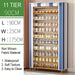 Multi-Tier Tower Bamboo Wooden Shoe Rack Corner Shelf Stand Storage Organizer - Amazingooh Wholesale