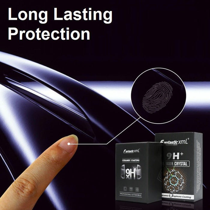 Nano Ceramic Car Paint Protection 9H Coating with GRAPHENE 50ml RoHs Certified - amazingooh
