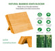Natural Bamboo Magnetic Knife Block Holder with Strong Magnets for Home Kitchen Storage & Organisation - Amazingooh Wholesale