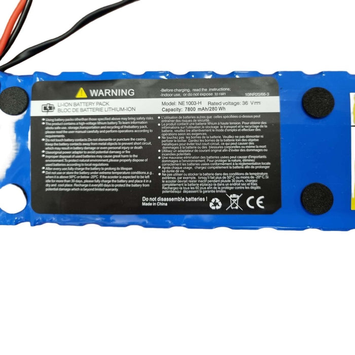 NE1003-H Li-ion Battery Pack for 42v Ebike Bicycle Electric Scooter 7.8Ah 36v 350w - Amazingooh Wholesale