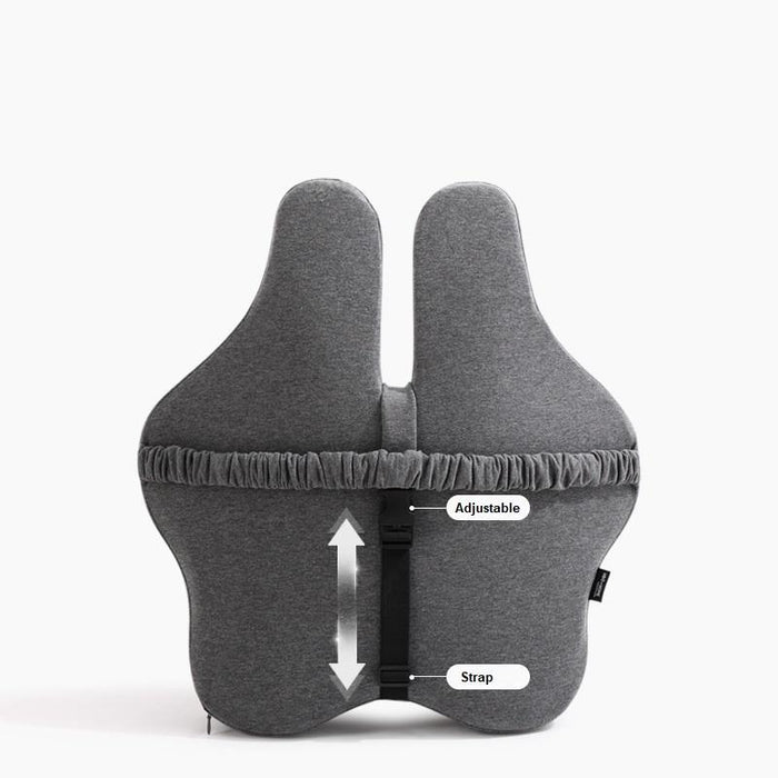 Orthopedic Memory Foam Seat Cushion Support Back Pain Chair Pillow Car Office - amazingooh