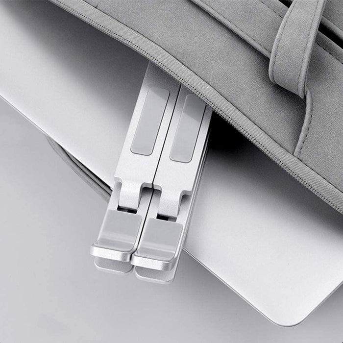 Portable Adjustable Laptop Stand Foldable Desktop Tripod Tray Anti-skid Pad Single Layer - amazingooh