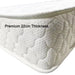 Premium 5 Zone Pocket Spring Foam Mattress Medium Firmness 22cm ALL SIZES - Amazingooh Wholesale