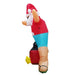 PREORDER Radiant Christmas Lights Radio Xmas Inflatable Santa Beach Post 1.8m Height with Music - Amazingooh Wholesale