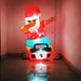 PREORDER Radiant Christmas Lights Radio Xmas Inflatable Santa Beach Post 1.8m Height with Music - Amazingooh Wholesale
