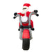 PREORDER Sparkling Christmas Tree Lights Xmas Inflatable Santa Red Motorcycle Rider 2.1m Long - Amazingooh Wholesale