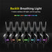 Rainbow Light Gaming Headset Flexible Microphone 7-Color Rainbow LED Lamp - Amazingooh Wholesale