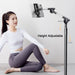 RTAKO 1.6m Retractable Adjustable Lazy Mobile Phone Tablet Floor Stand Rotatable Tablet Holder Bracket - Amazingooh Wholesale