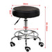 Salon Chair Bar Swivel Stool Office Roller Wheels Portable Height Adjust Leather - amazingooh