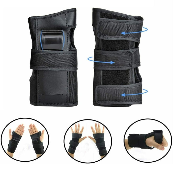 Scooter Protective Gear with Knee Elbow Pads Wrist Guards Helmet for Kids/Teens/Adult - amazingooh