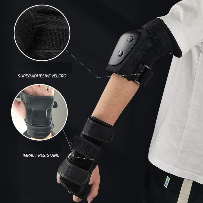 Scooter Protective Gear with Knee Elbow Pads Wrist Guards Helmet for Kids/Teens/Adult - amazingooh
