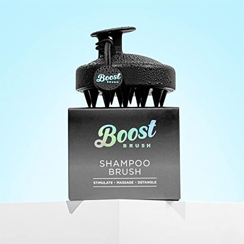 Shampoo Brush & Detangling Hair Brush (Black) - Amazingooh Wholesale