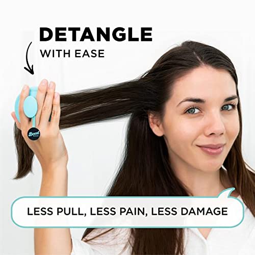 Shampoo Brush & Detangling Hair Brush (White) - Amazingooh Wholesale