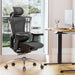 SIHOO A3 Doro C300 Ergonomics Executive Office Chair with Footrest Black - Amazingooh Wholesale