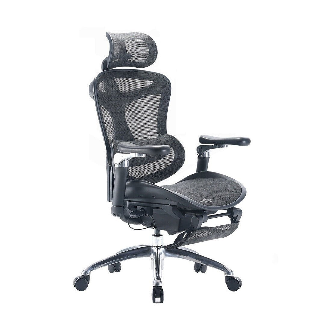 SIHOO A3 Doro C300 Ergonomics Executive Office Chair with Footrest Black - Amazingooh Wholesale