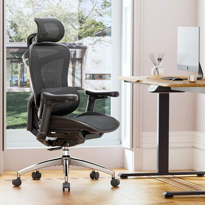 SIHOO A3 Doro C300 Ergonomics Executive Office Chair with Footrest Grey - Amazingooh Wholesale
