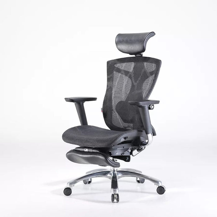 Sihoo Ergonomic Office Chair V1 4D Adjustable High-Back Breathable With Footrest And Lumbar Support - amazingooh