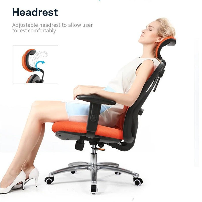 Sihoo M18 Ergonomic Office Chair, Computer Chair Desk Chair High Back Chair Breathable,3D Armrest and Lumbar Support - amazingooh