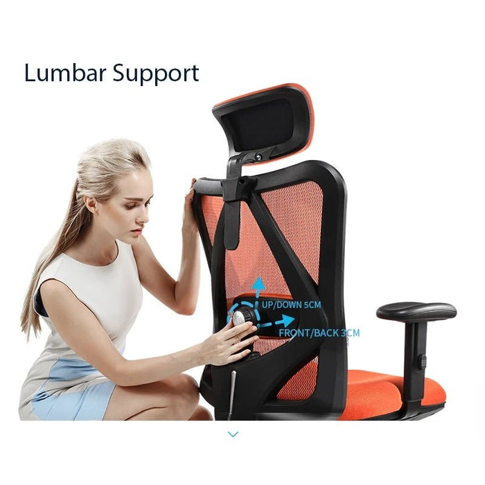 Sihoo M18 Ergonomic Office Chair, Computer Chair Desk Chair High Back Chair Breathable,3D Armrest and Lumbar Support - amazingooh