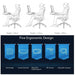 Sihoo M57 Ergonomic Office Chair, Computer Chair Desk Chair High Back Chair Breathable,3D Armrest and Lumbar Support - amazingooh