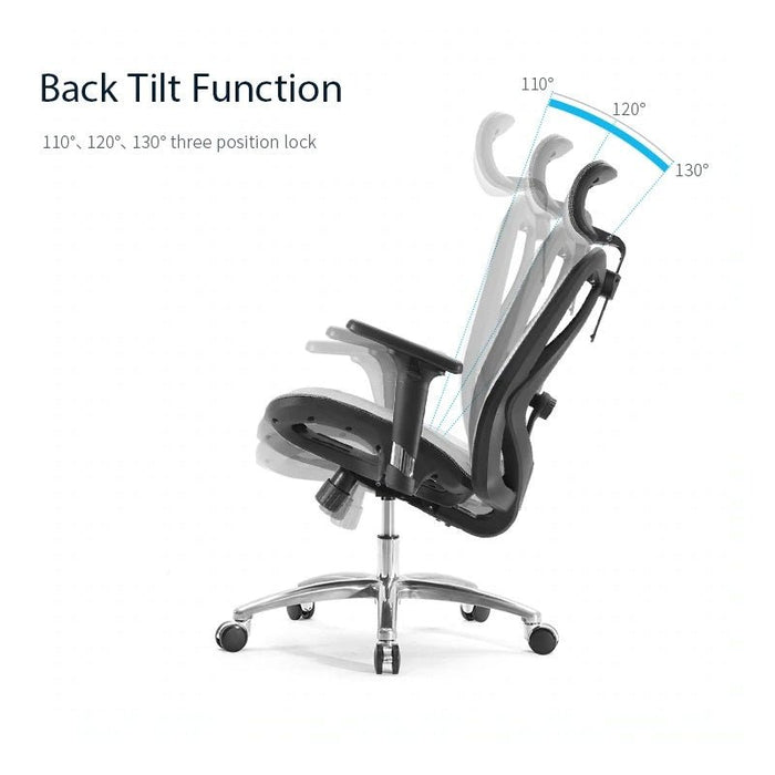 Sihoo M57 Ergonomic Office Chair, Computer Chair Desk Chair High Back Chair Breathable,3D Armrest and Lumbar Support - amazingooh