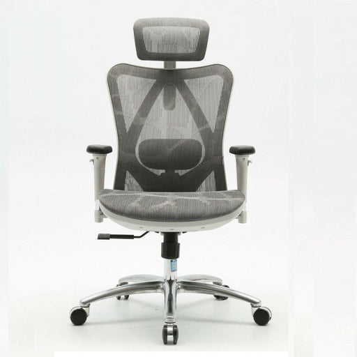 Sihoo M57 Ergonomic Office Chair, Computer Chair Desk Chair High Back Chair Breathable,3D Armrest and Lumbar Support (Grey Frame and Grey Mesh) - Amazingooh Wholesale