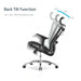 Sihoo M57 Ergonomic Office Chair, Computer Chair Desk Chair High Back Chair Breathable,3D Armrest and Lumbar Support (Grey Frame and Grey Mesh) - Amazingooh Wholesale