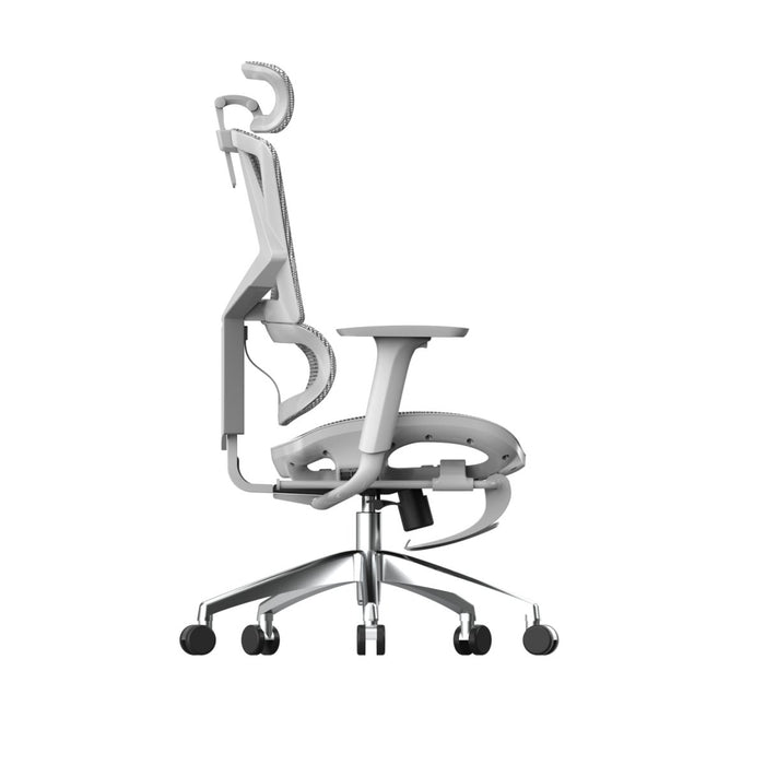 Deluxe mesh ergonomic sales office chair with headrest