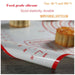 Silicone Pastry Mat Thick Non Stick Large Baking Mat with Measurement 40x60 Red - Amazingooh