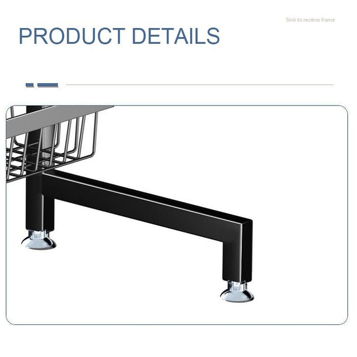 Single/Double Tier Over Sink Dish Drying Rack Kitchen Drainer Storage Holder Bowl Organiser - Amazingooh Wholesale