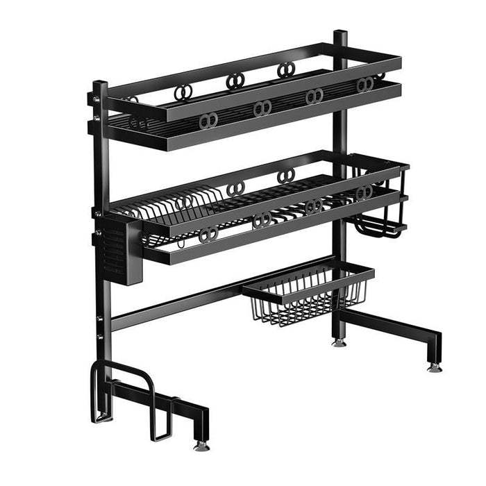 Single/Double Tier Over Sink Dish Drying Rack Kitchen Drainer Storage Holder Bowl Organiser - Amazingooh Wholesale