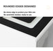 Smart Bedside Tables Finger Print Lock Side 3 Drawers Wireless Charging USB Nightstand LED AU - amazingooh