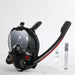 Snorkel Mask Safe Double Breathing System Full Face Snorkeling Anti Leak/Fog AU - Amazingooh