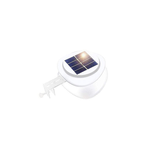 Solar Multipurpose Light (1-Piece, White) w/ Screw & Mount, Energy-Saving - Amazingooh Wholesale
