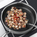 Stainless Steel Frying Pan Non-Stick Cooking Frypan Cookware 30cm Honeycomb Double Sided - amazingooh