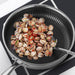 Stainless Steel Frying Pan Non-Stick Cooking Frypan Cookware 32cm Honeycomb Double Sided - amazingooh