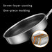 Stainless Steel Frying Pan Non-Stick Cooking Frypan Cookware 32cm Honeycomb Single Sided - amazingooh