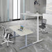 Standing Desk Height Adjustable Sit Stand Motorised Single Motor Frame Grey Only - Amazingooh