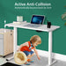 Standing Desk Height Adjustable Sit Stand Motorised Single Motor Frame Only - Amazingooh