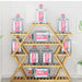 STAR Shape Bamboo Plant Stand Supplier Multi Tier Flower Rack for Indoor Outdoor - amazingooh