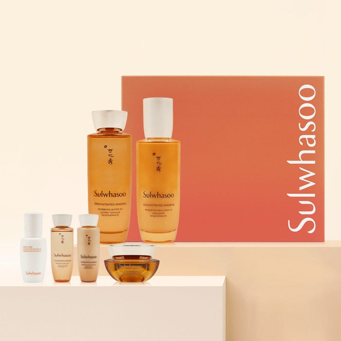 Sulwhasoo Concetrated Ginseng Daily routine Set (6 Items) - Amazingooh Wholesale